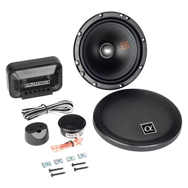 Main product image for Alphasonik NS650C 6.5" NEURON Series 2-Way Component Speaker Pair268-664